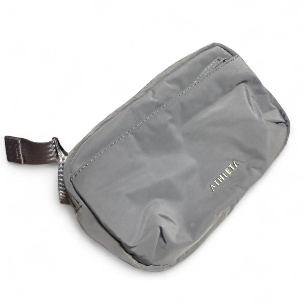 Athleta Gray Mini Crossbody Belt Bag